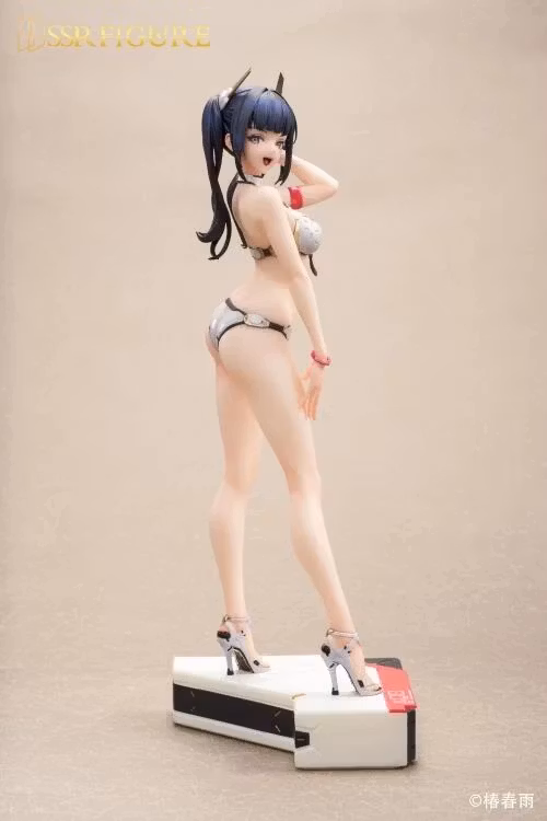 Tsubaki Harusame Illustration SSR Figure Hardshell Swimwear Girls Hakuyou Maruko 1/6 Scale Figure