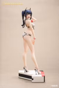 Tsubaki Harusame Illustration SSR Figure Hardshell Swimwear Girls Hakuyou Maruko 1/6 Scale Figure