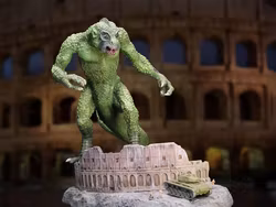 Ray Harryhausen Collection The Ymir’s Colosseum Showdown Battle Diorama Scene 1/8 Scale Statue