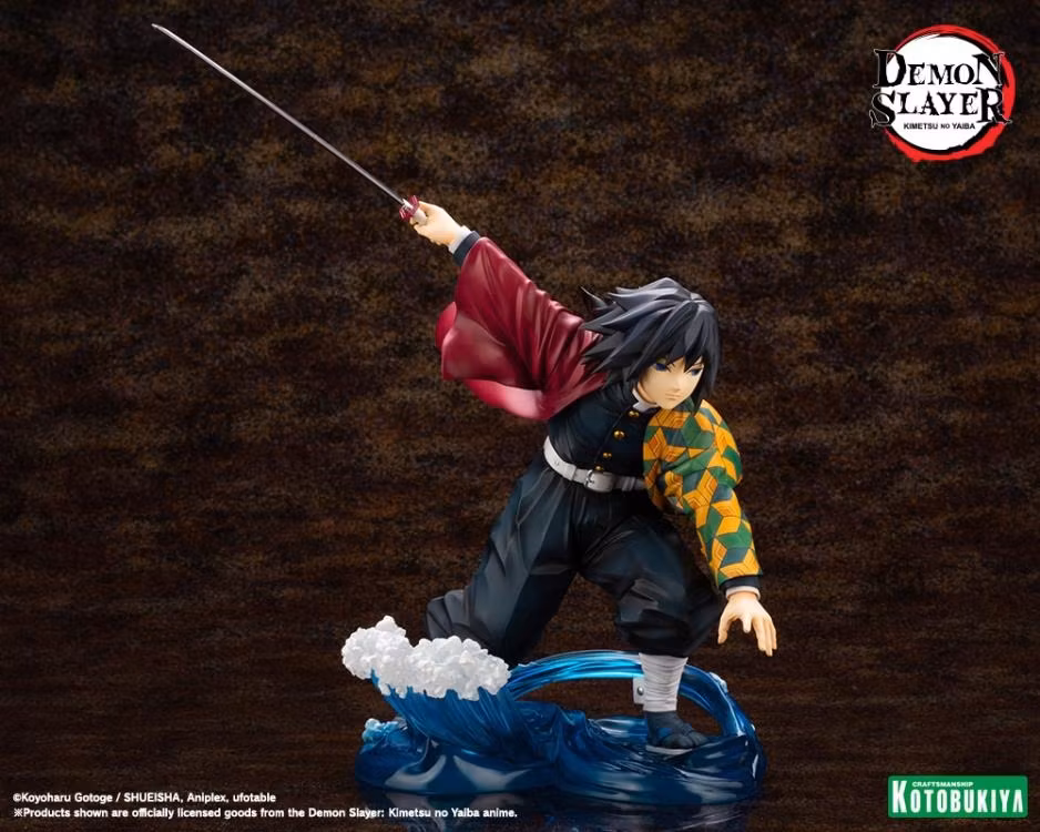 Demon Slayer: Kimetsu no Yaiba ArtFX J Giyu Tomioka 1/8 Scale Figure (Rerelease)