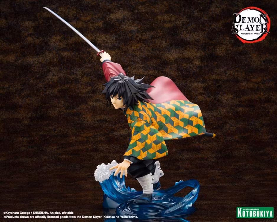 Demon Slayer: Kimetsu no Yaiba ArtFX J Giyu Tomioka 1/8 Scale Figure (Rerelease)