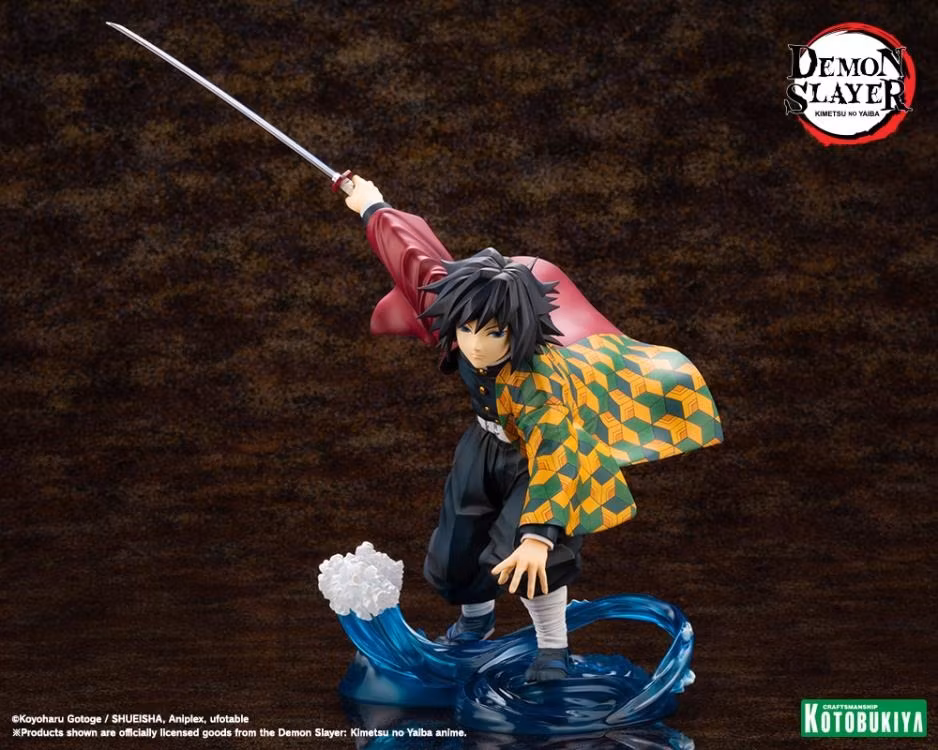 Demon Slayer: Kimetsu no Yaiba ArtFX J Giyu Tomioka 1/8 Scale Figure (Rerelease)