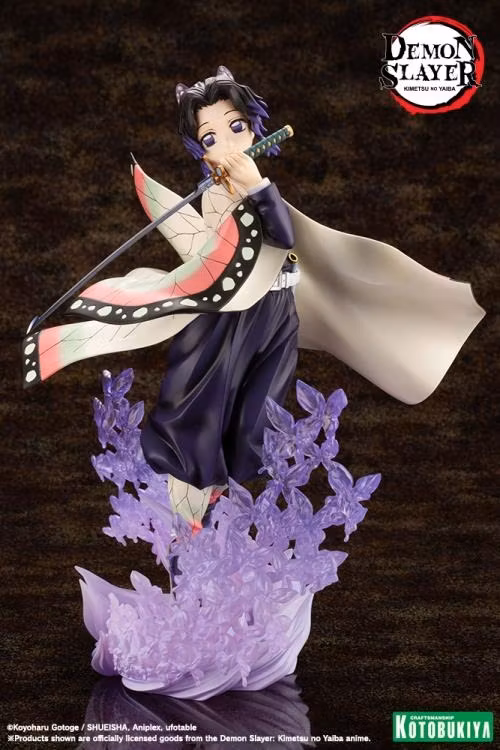 Demon Slayer: Kimetsu no Yaiba ArtFX J Shinobu Kocho 1/8 Scale Figure (Rerelease)