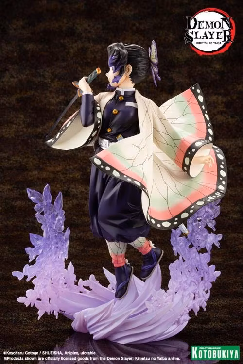 Demon Slayer: Kimetsu no Yaiba ArtFX J Shinobu Kocho 1/8 Scale Figure (Rerelease)