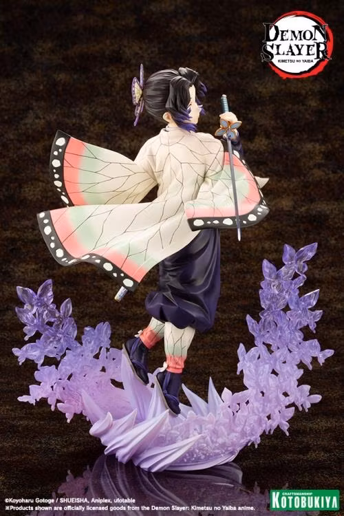 Demon Slayer: Kimetsu no Yaiba ArtFX J Shinobu Kocho 1/8 Scale Figure (Rerelease)