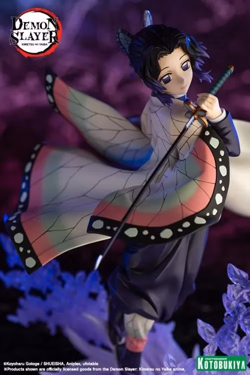 Demon Slayer: Kimetsu no Yaiba ArtFX J Shinobu Kocho 1/8 Scale Figure (Rerelease)