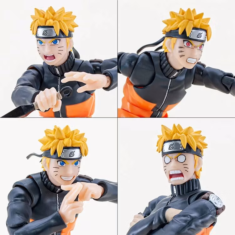 Naruto: Shippuden S.H.Figuarts Naruto Uzumaki (The Jinchuuriki Entrusted with Hope) Action Figure (Rerelease)
