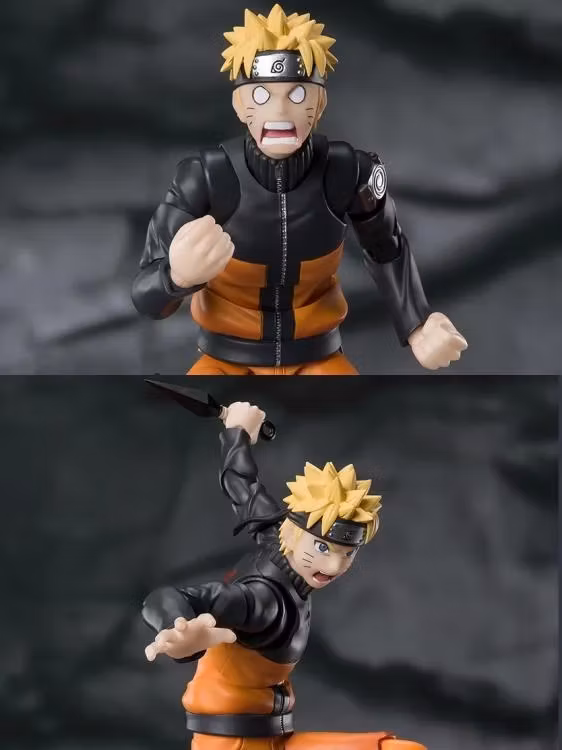 Naruto: Shippuden S.H.Figuarts Naruto Uzumaki (The Jinchuuriki Entrusted with Hope) Action Figure (Rerelease)