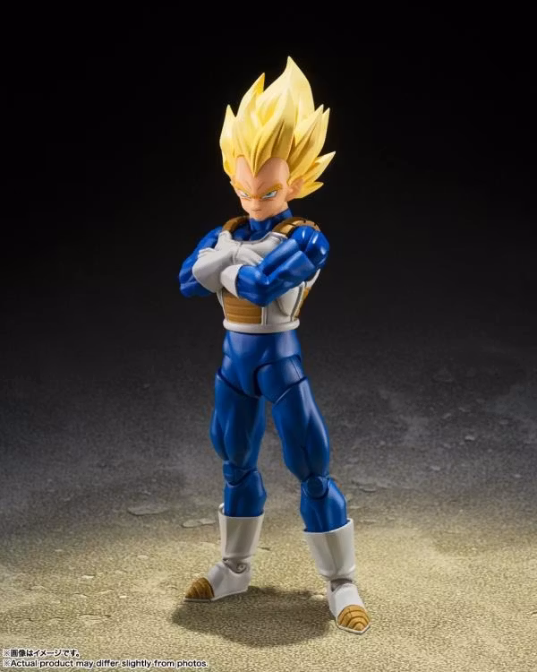 Dragon Ball Z S.H.Figuarts Super Saiyan Vegeta (Dangerous Pride) Action Figure