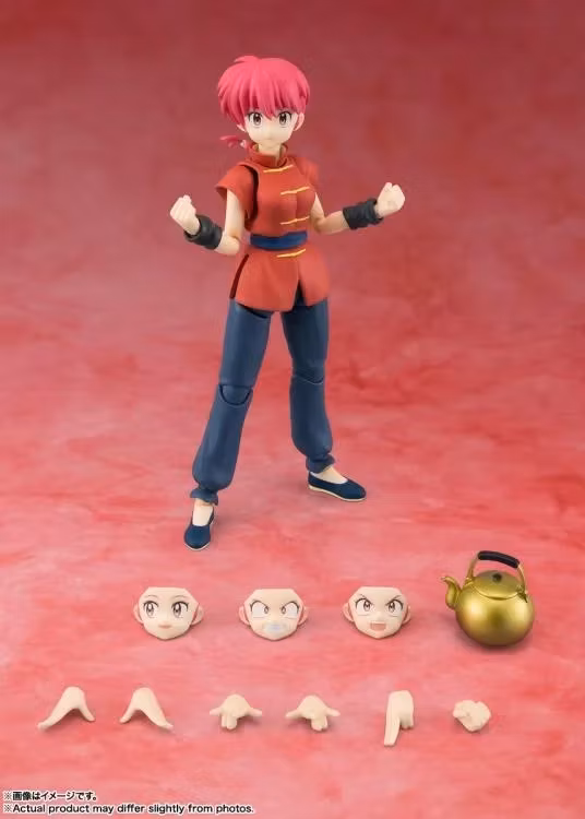 Ranma 1/2 S.H.Figuarts Ranma Saotome (Female Ver.) Action Figure
