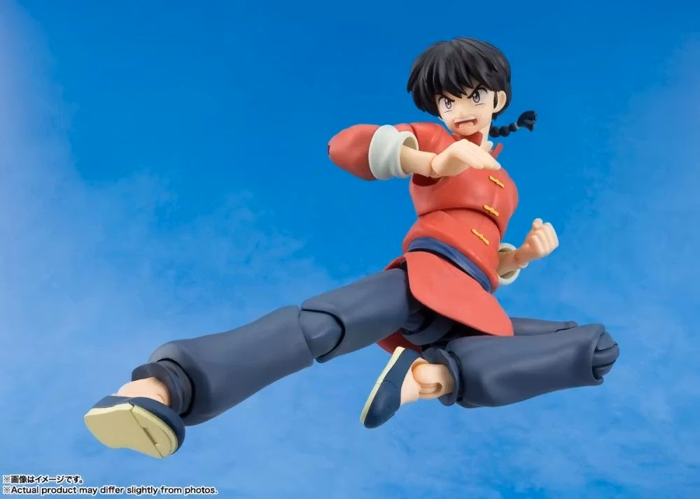 Ranma 1/2 S.H.Figuarts Ranma Saotome (Male Ver.) Action Figure
