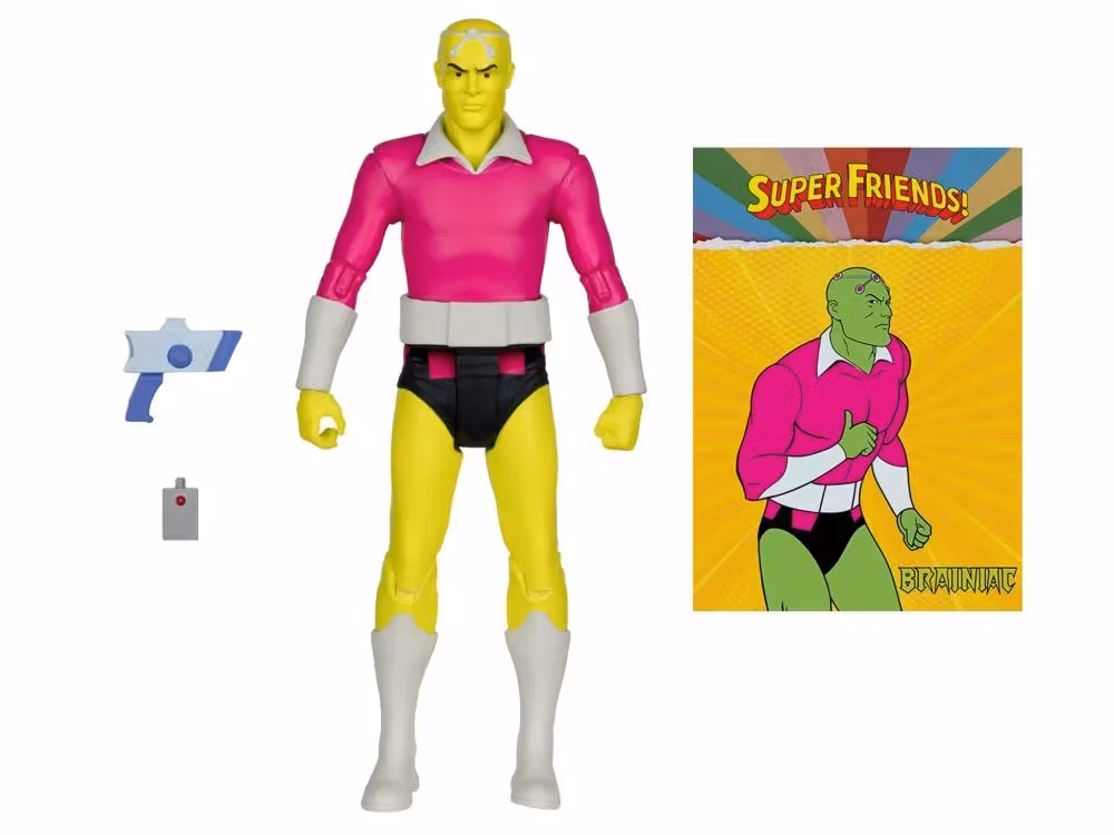 Super Friends DC Retro Brainiac Action Figure
