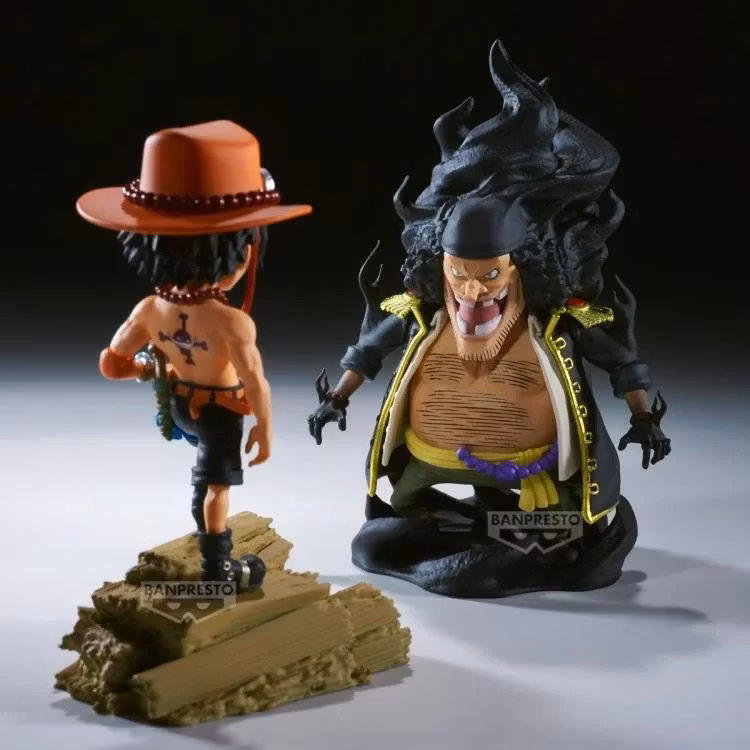 One Piece World Collectable Figure Log Stories Portgas D. Ace vs Marshall D. Teach