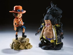 One Piece World Collectable Figure Log Stories Portgas D. Ace vs Marshall D. Teach