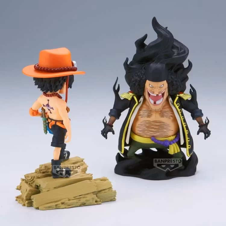One Piece World Collectable Figure Log Stories Portgas D. Ace vs Marshall D. Teach