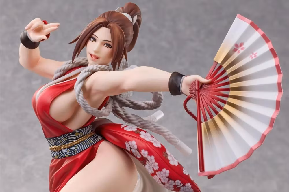 Fatal Fury: City of the Wolves B-Style Mai Shiranui (Dance of the Cherry Blossom Storm, Suzaku) 1/4 Scale Figure