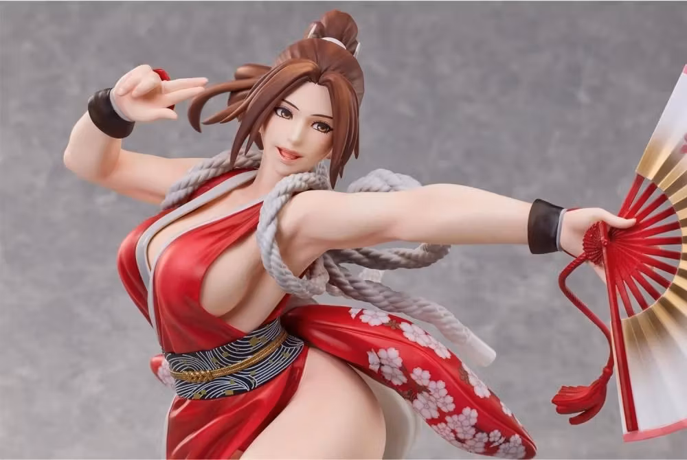 Fatal Fury: City of the Wolves B-Style Mai Shiranui (Dance of the Cherry Blossom Storm, Suzaku) 1/4 Scale Figure