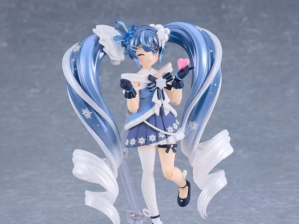 Vocaloid Figma Snow Miku (Crystal Snow Ver.) Action Figure