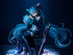 Mobile Suit Gundam 45th Anniversary x Hatsune Miku Lucrea Hatsune Miku x 00 Gundam Figure