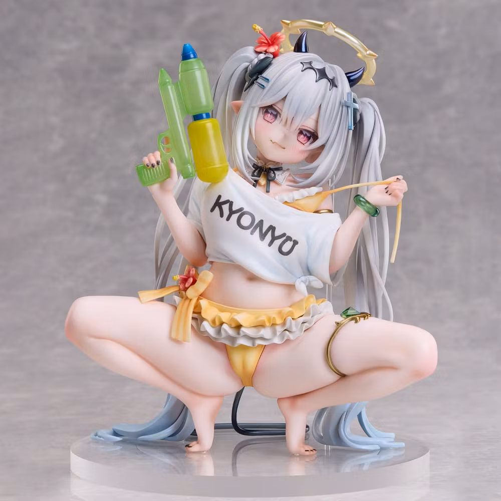 (18+) Chihiro Illustartion Silver-Haired Girl 1/6 Scale Figure