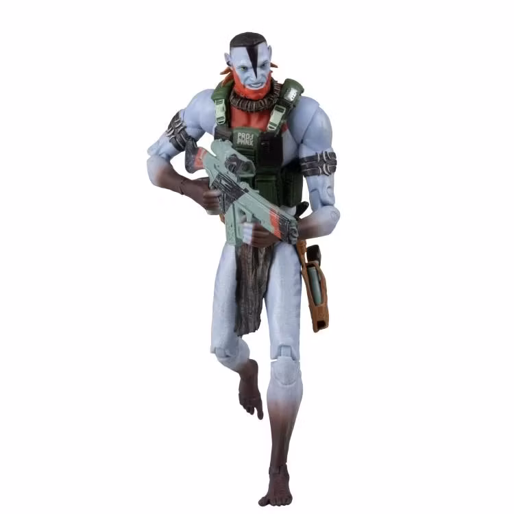 Avatar: Fire and Ash Recom Quaritch (Ash Warrior) Action Figure