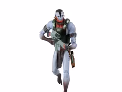 Avatar: Fire and Ash Recom Quaritch (Ash Warrior) Action Figure