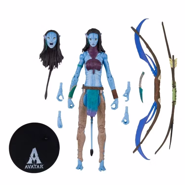 Avatar: Fire and Ash Neytiri (Omatikaya Warrior) Action Figure