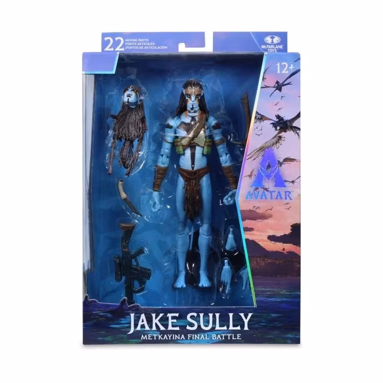 Avatar: Fire and Ash Jake Sully (Metkayina Final Battle) Action Figure
