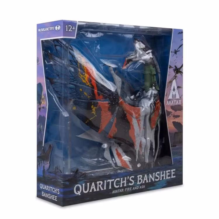 Avatar: Fire and Ash Quaritch's Banshee Action Figure
