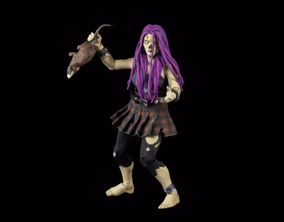 Graveyard Zombies Rocker (Female) Zombie Action Figure