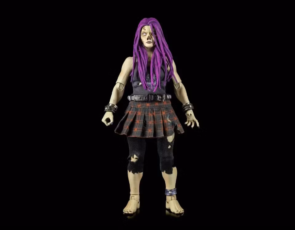 Graveyard Zombies Rocker (Female) Zombie Action Figure
