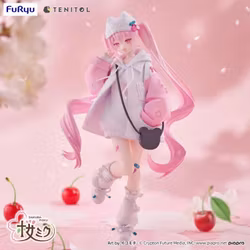 Vocaloid Tenitol Petit Sakura Miku (Cool Style) Figure