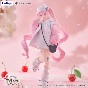 Vocaloid Tenitol Petit Sakura Miku (Cool Style) Figure