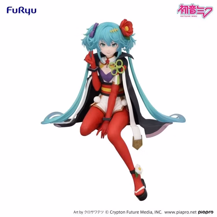 Vocaloid Hatsune Miku (Flower Fairy Camellia) Noodle Stopper Figure