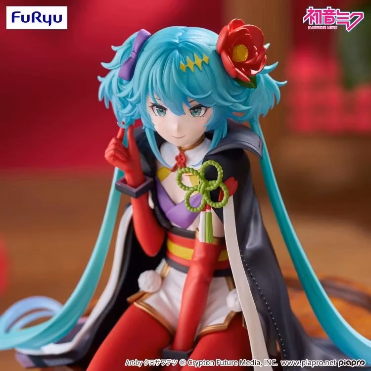 Vocaloid Hatsune Miku (Flower Fairy Camellia) Noodle Stopper Figure