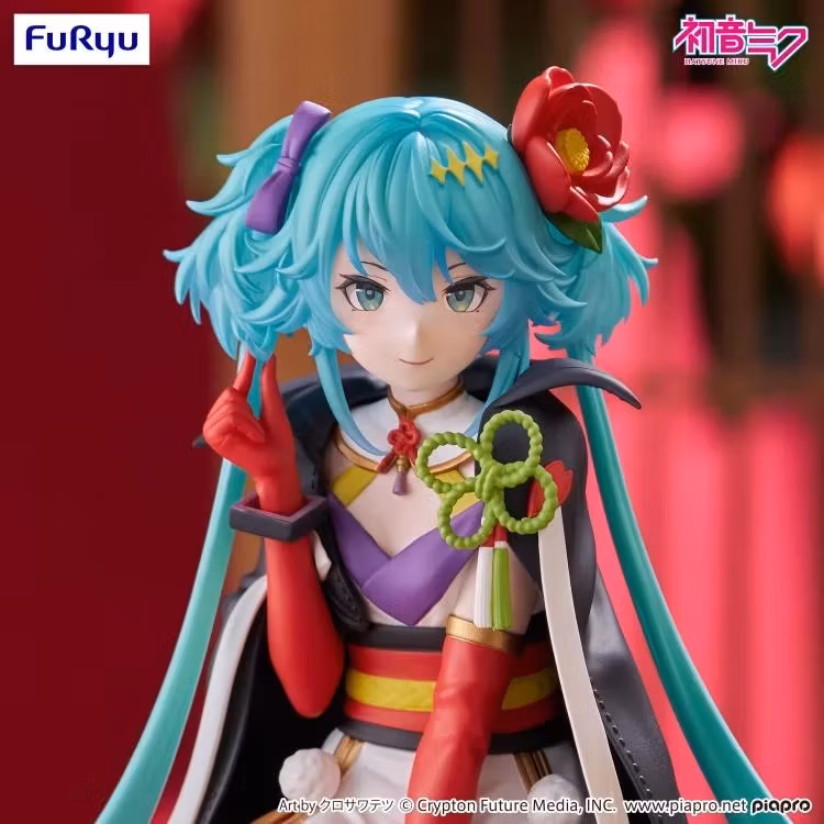 Vocaloid Hatsune Miku (Flower Fairy Camellia) Noodle Stopper Figure