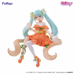 Vocaloid Hatsune Miku (Citrus Ver.) Noodle Stopper Figure