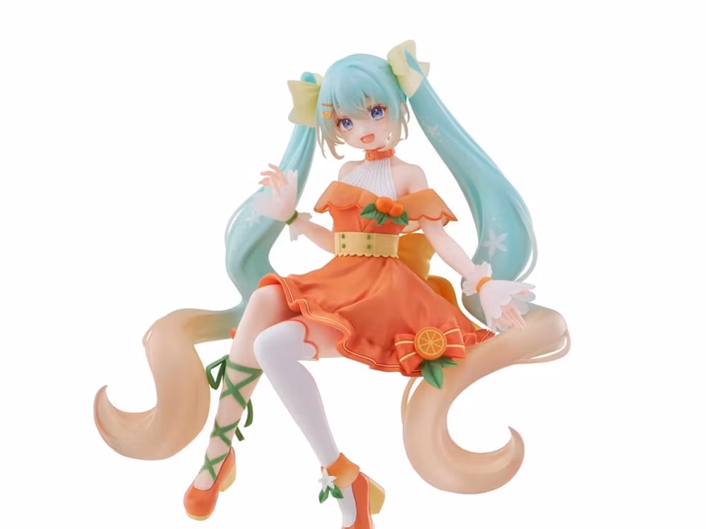 Vocaloid Hatsune Miku (Citrus Ver.) Noodle Stopper Figure