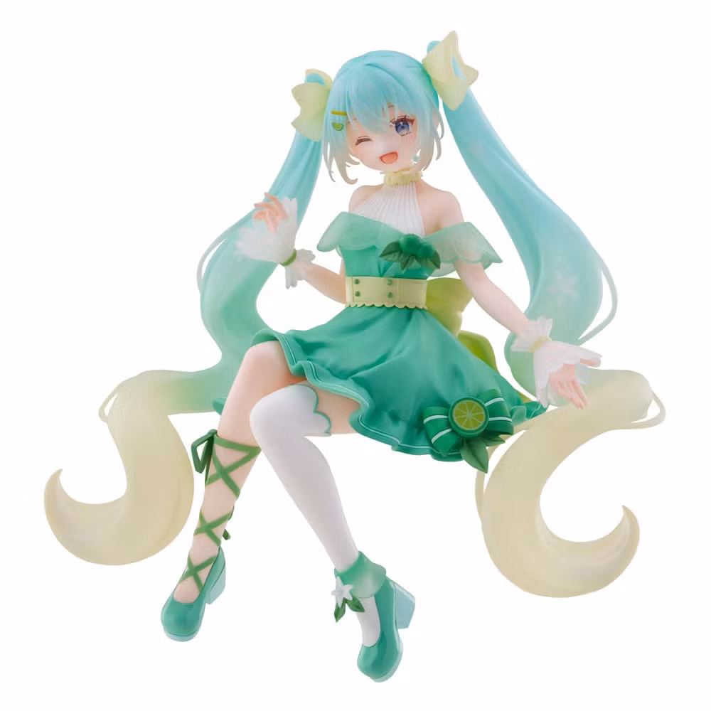 Vocaloid Hatsune Miku (Lime Ver.) Noodle Stopper Figure