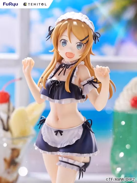 Oreimo Tenitol Tall Kirino Kousaka (Swimsuit Maid Ver.) Figure