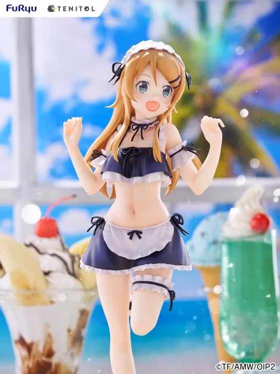 Oreimo Tenitol Tall Kirino Kousaka (Swimsuit Maid Ver.) Figure