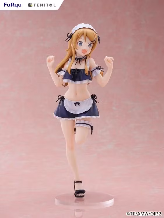 Oreimo Tenitol Tall Kirino Kousaka (Swimsuit Maid Ver.) Figure