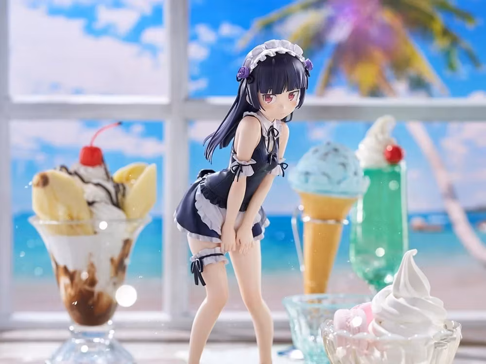 Oreimo Tenitol Tall Kuroneko (Swimsuit Maid Ver.) Figure