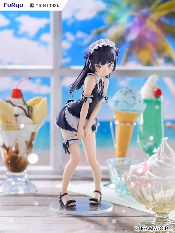 Oreimo Tenitol Tall Kuroneko (Swimsuit Maid Ver.) Figure