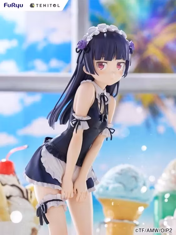 Oreimo Tenitol Tall Kuroneko (Swimsuit Maid Ver.) Figure