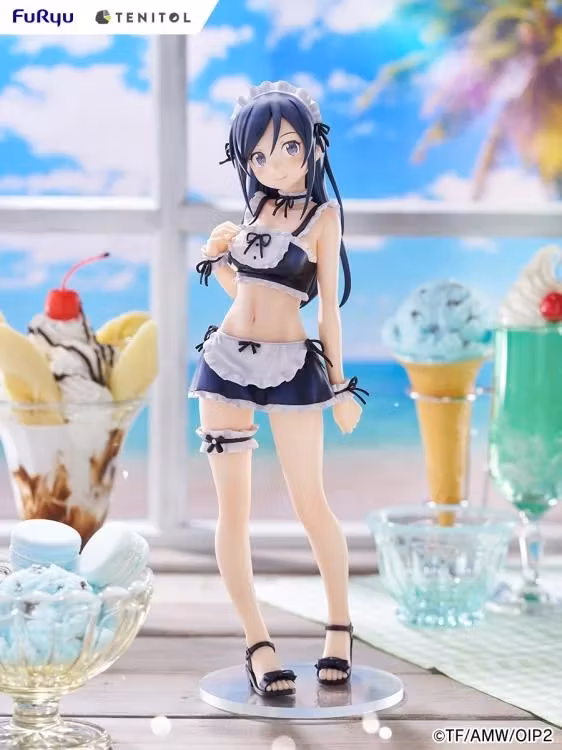 Oreimo Tenitol Tall Ayase Aragaki (Swimsuit Maid Ver.) Figure