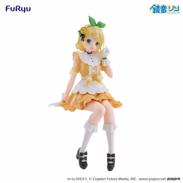 Vocaloid Kagamine Rin (Citrus Ver.) Noodle Stopper Figure