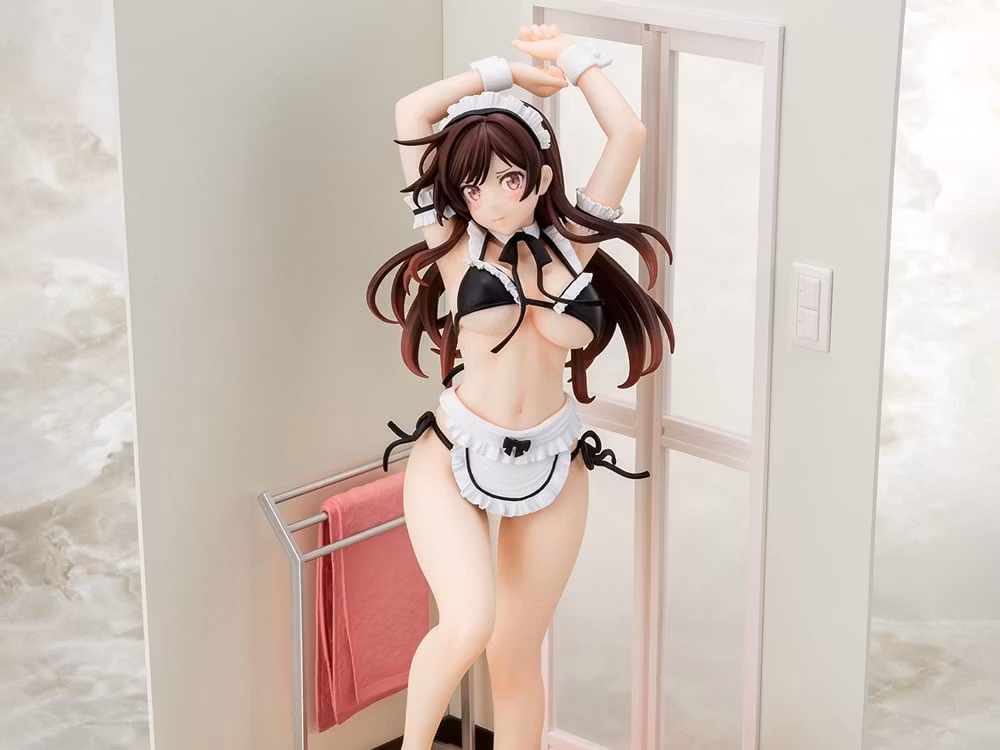 Rent-A-Girlfriend Chizuru Mizuhara (Changing into Maid Bikini Ver.) 1/6 Scale Figure