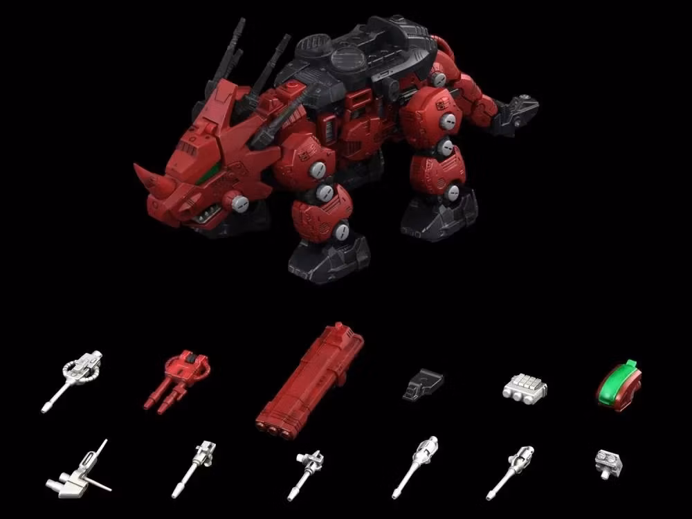 Zoids Realize Model RMZ-014 Red Horn Styracosaurus Type 1/100 Scale Model Kit