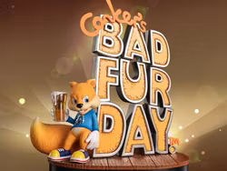 Conker's Bad Fur Day Game Cover (Standard Edition) Limited Edition Statue